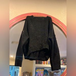 Black sweater with sparkle